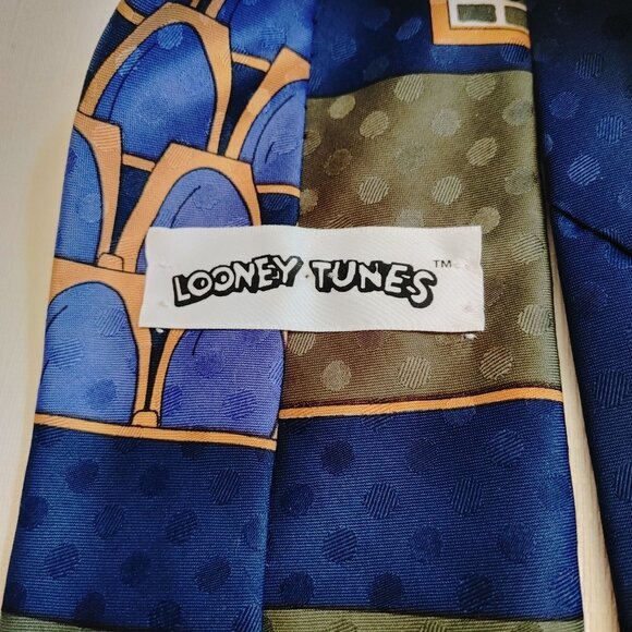 Vintage LOONEY TUNES Tie Bugs Bunny BASE BALL - Picture 5 of 6